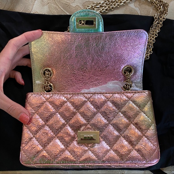 NWT Chanel rainbow flap bag - Picture 6 of 15